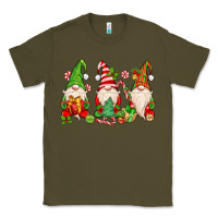 Army Green christmas gnomes Classic Tee - MaliasSmallBusiness