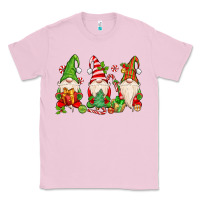 Bubblegum Pink christmas gnomes Classic Tee - MaliasSmallBusiness