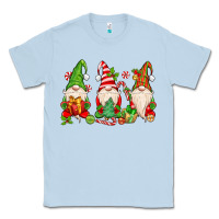 Dusty Blue christmas gnomes Classic Tee - MaliasSmallBusiness