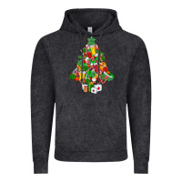 Vintage Black nurse christmas tree Vintage Hoodie - MaliasSmallBusiness