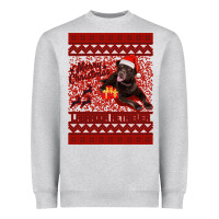 Heather Grey Merry Christmas Labrador Retriever Heavyweight Sweatshirt - Bettercallsaul