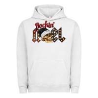 Pigment Lunar Rock rockin noel skull Urban Hoodie - CowhideDigitalArt