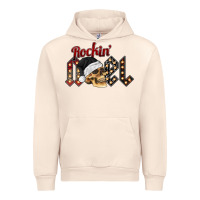 Sandshell rockin noel skull Urban Hoodie - CowhideDigitalArt