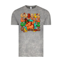 Cloud Rock gobble gobble gobble gobble turkey Vintage Tee - MaliasSmallBusiness