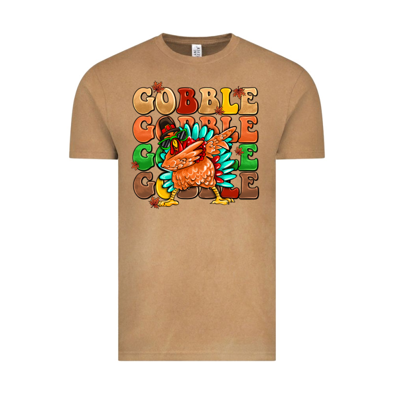 Gobble Gobble Gobble Gobble Turkey Vintage Tee by MaliasSmallBusiness | Teevron