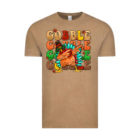 Vintage Coffee gobble gobble gobble gobble turkey Vintage Tee - MaliasSmallBusiness