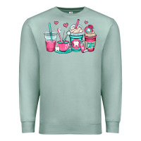 Seafoam dentist coffee cups Premium Sweatshirt - OliviaCreatesArt