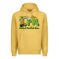 Antique Gold LPN Licensed Practical Nurse St. Patrick's Day Premium Hoodie - CowGirlArtShop