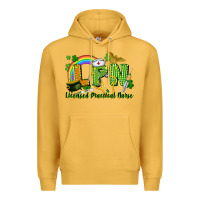 Mustard LPN Licensed Practical Nurse St. Patrick's Day Premium Hoodie - CowGirlArtShop