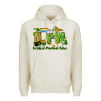 Oatmeal Heather LPN Licensed Practical Nurse St. Patrick's Day Premium Hoodie - CowGirlArtShop