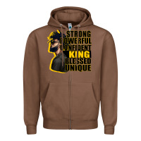 Chestnut strong powerful confident king blessed unique Zipper Hoodie - CowGirlArtShop