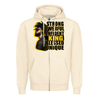 Sandshell strong powerful confident king blessed unique Zipper Hoodie - CowGirlArtShop