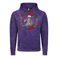 Cloud Purple ho ho holly shit skeleton santa Vintage Hoodie - MaliasSmallBusiness