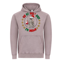 Vintage Zinc ho ho holly shit skeleton santa Vintage Hoodie - MaliasSmallBusiness