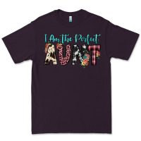 Plum i am perfect aunt Premium Tee - JahusDesignShop