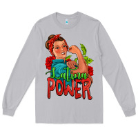 Moon Dust latina power strong woman Long Sleeve Tee - Jasminsmagicworld