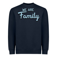 Navy We Are Family Heavyweight Sweatshirt - Bettercallsaul