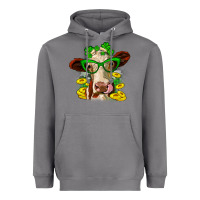 Storm St. Patrick's Day cow Heavyweight Hoodie - OliviaCreatesArt