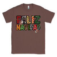 Chestnut feliz navidad Classic Tee - MaliasSmallBusiness