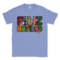 Colony Blue feliz navidad Classic Tee - MaliasSmallBusiness