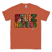 Copper feliz navidad Classic Tee - MaliasSmallBusiness