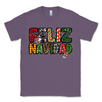 Lavender feliz navidad Classic Tee - MaliasSmallBusiness
