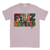 Lilac feliz navidad Classic Tee - MaliasSmallBusiness