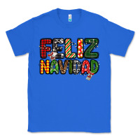 True Royal feliz navidad Classic Tee - MaliasSmallBusiness