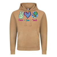 Vintage Camel Peace Love Teach Vintage Hoodie - Jasminsmagicworld