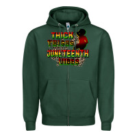 Sports Green thick thighs juneteenth vibes cowgirl Zipper Hoodie - CowGirlArtShop