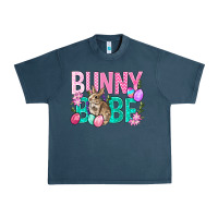 Midnight Navy Bunny Babe Easter Urban Heavy Tee - BundleAndBundleShop