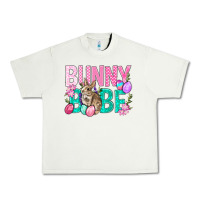 Pistachio Bunny Babe Easter Urban Heavy Tee - BundleAndBundleShop