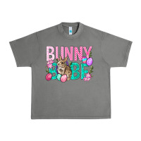 Tornado Bunny Babe Easter Urban Heavy Tee - BundleAndBundleShop