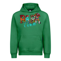Emerald Papa Claus Urban Hoodie - CowhideDigitalArt