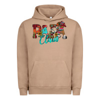 Pigment Burro Papa Claus Urban Hoodie - CowhideDigitalArt