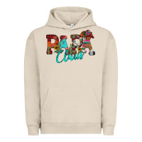 Pigment French Oak Papa Claus Urban Hoodie - CowhideDigitalArt
