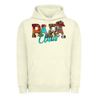 Pigment Pistachio Papa Claus Urban Hoodie - CowhideDigitalArt
