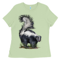 Matcha skunk Ladies Tee - LillyAllenDesigns