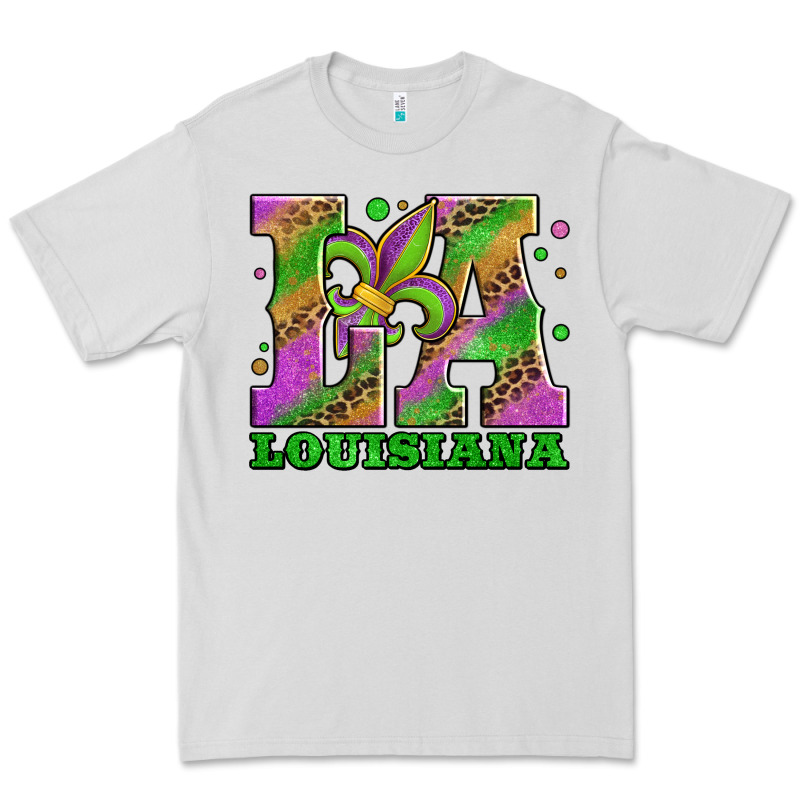 Mardi Gras Louisiana Fleur De Lis Premium Tee by Jasminsmagicworld | Teevron