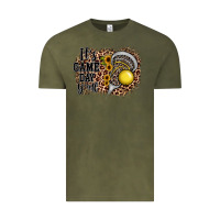 Vintage Olive it's game day y'all lacrosse Vintage Tee - JahusDesignShop