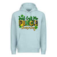 Blue Mist Just call me pinch charming Premium Hoodie - CowGirlArtShop