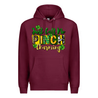 Burgundy Just call me pinch charming Premium Hoodie - CowGirlArtShop