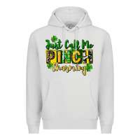 Dove Grey Just call me pinch charming Premium Hoodie - CowGirlArtShop