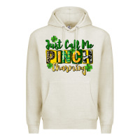 Oatmeal Heather Just call me pinch charming Premium Hoodie - CowGirlArtShop