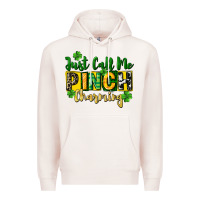 Pale Pink Just call me pinch charming Premium Hoodie - CowGirlArtShop