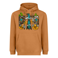 Meerkat western free bird Heavyweight Hoodie - OliviaCreatesArt