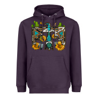 Plum western free bird Heavyweight Hoodie - OliviaCreatesArt