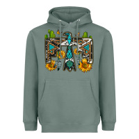 Sage western free bird Heavyweight Hoodie - OliviaCreatesArt