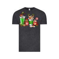 Vintage Black Elf coffee cups Vintage Tee - NancyCooperArtShop