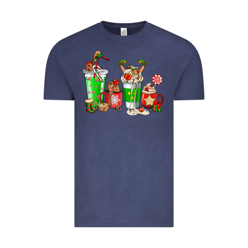 Elf Coffee Cups Vintage Tee by NancyCooperArtShop | Teevron